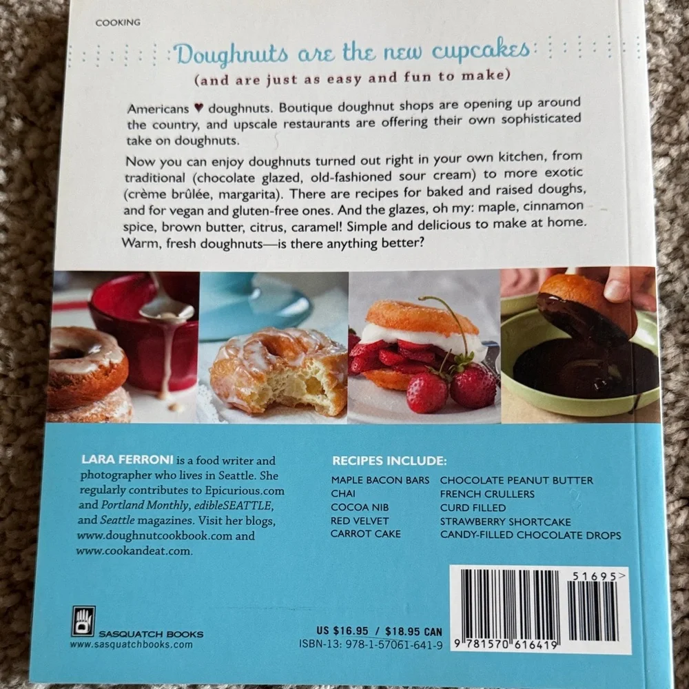 Assorted Cookbook collection - Doughnuts and Instant Pot
